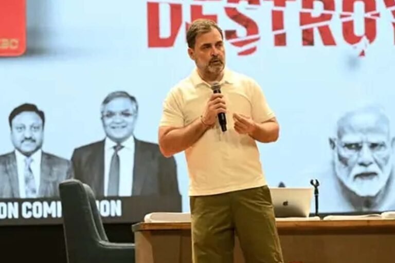 Election Commission refutes Rahul Gandhi's allegations with statistics