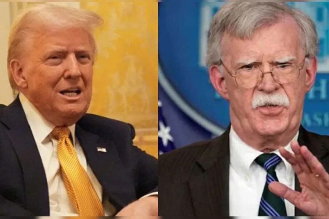 Trump and Former security adviser Bolton
