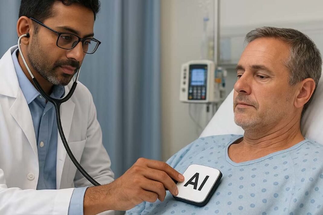 AI stethoscope that detects heart disease in 15 seconds