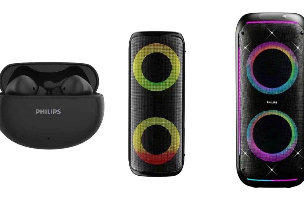 Philips launches new TWS headset and speakers in India Philips launches new TWS headset and speakers in India
