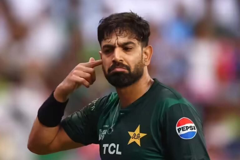 Pakistani players Haris Rauf