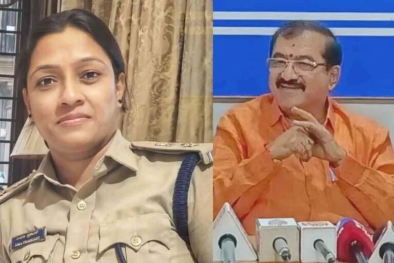 BJP MLA BP Harish makes objectionable statement against SP Uma Prashanth