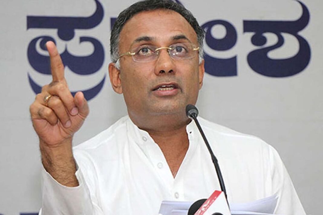 Health Minister Dinesh Gundu Rao