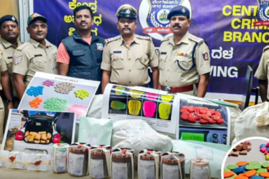 9.93 crore worth of drugs seized in Bengaluru, 7 arrested 9.93 crore worth of drugs seized in Bengaluru, 7 arrested
