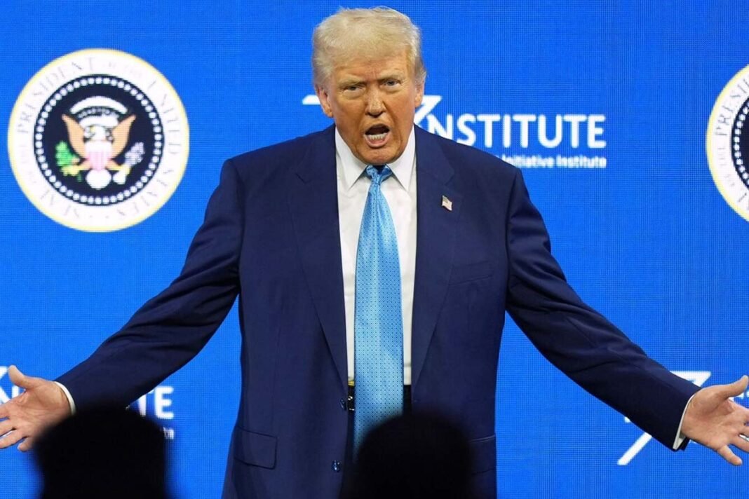 US President Donald Trump