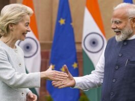 PM Modi With EU Chief