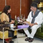 Kiran Mazumdar Shah DK Shivakumar CM Siddaramaiah Meeting