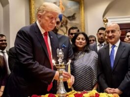 ಶ್ವೇತಭವನದಲ್ಲಿ ದೀಪಾವಳಿ ಆಚರಣೆ Trump Celebrates Diwali at White house