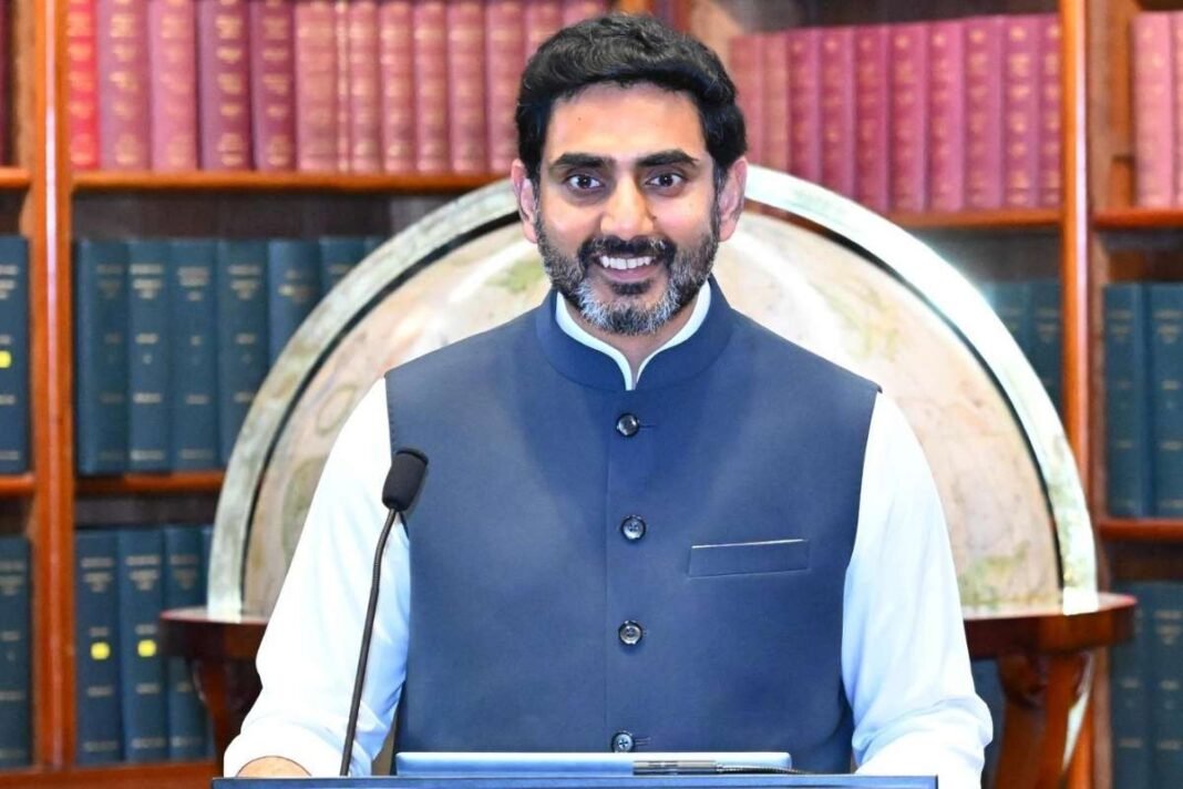 22octk5 Google ai investment Sundar Pichai chose bharat says Nara Lokesh