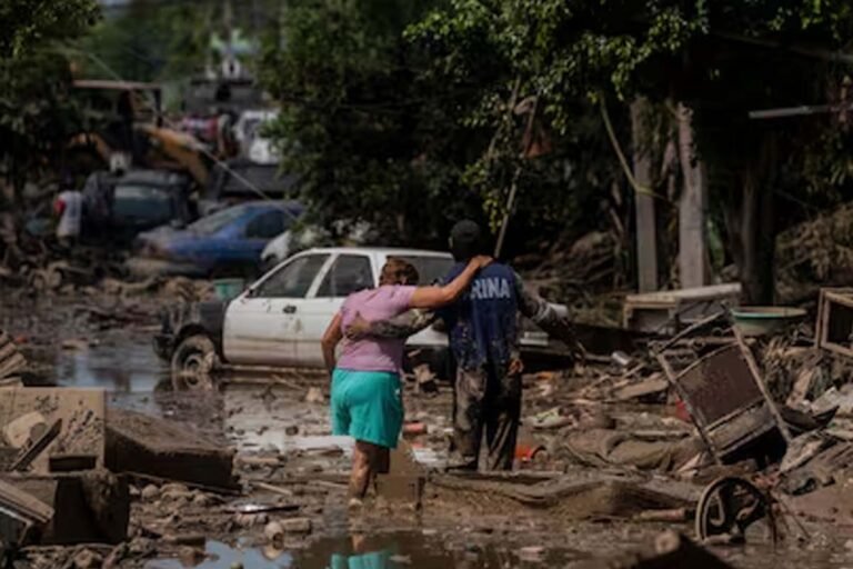 Heavy rains in Mexico