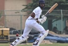 Ranji Trophy: ಪಡಿಕ್ಕಲ್ ಶತಕ ಕೇವಲ ಮಿಸ್, ಕರ್ನಾಟಕ ಆರಂಭಿಕ ದಿನದಲ್ಲಿ ಮೊತ್ತ ಹೆಚ್ಚಳ Ranji Trophy