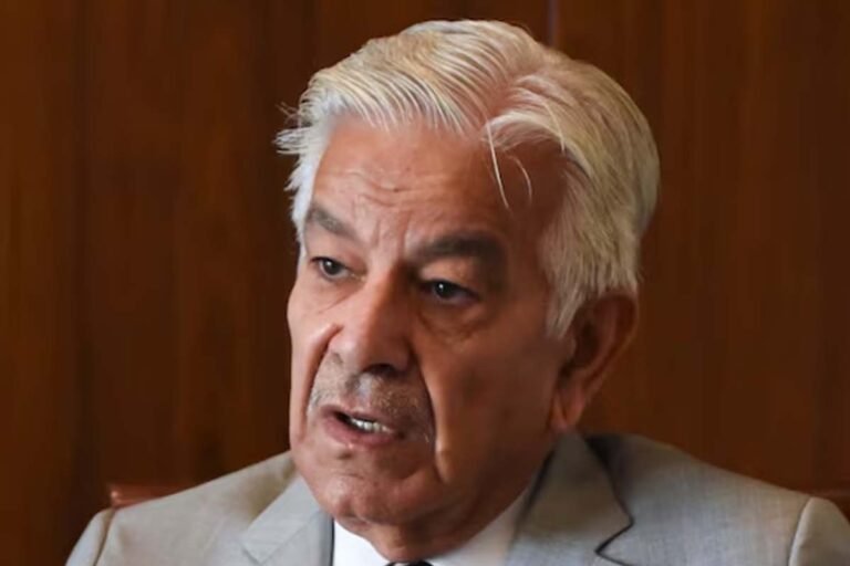 Pakistan Defence Minister Khawaja Asif