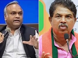 ಚಿತ್ತಾಪುರದಲ್ಲಿ RSS ಬ್ಯಾನರ್ ತೆಗೆಯಲ್ಪಟ್ಟಿದೆ Priyank Kharge and R. Ashok