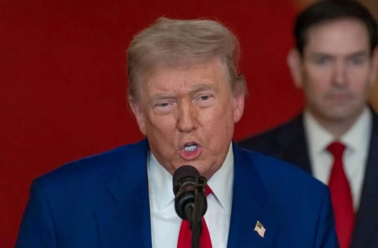 US President Donald Trump