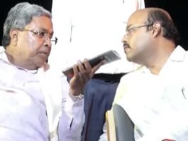CM Siddaramaiah and CM's son Dr. Yathindra
