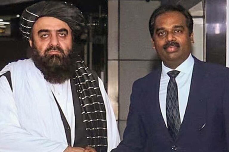 Afghan Foreign Minister Amir Khan Muttaki visits India