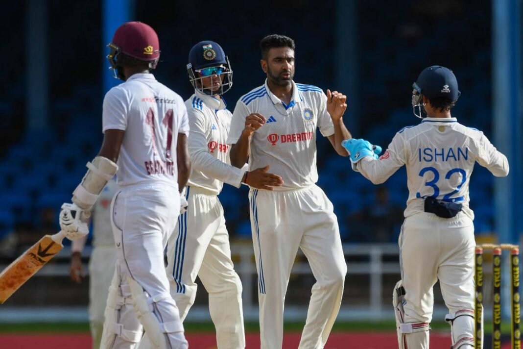 Team India declares after scoring 518 runs
