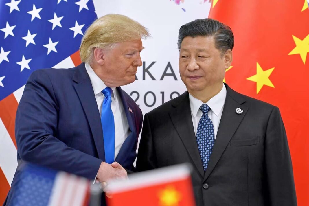 US President Donald Trump and Chinese President Xi Jinping