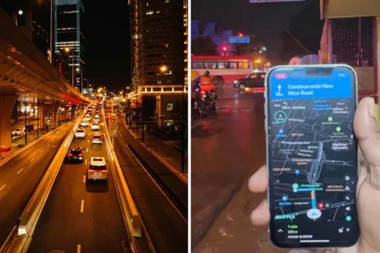 See live traffic signal time on mobile