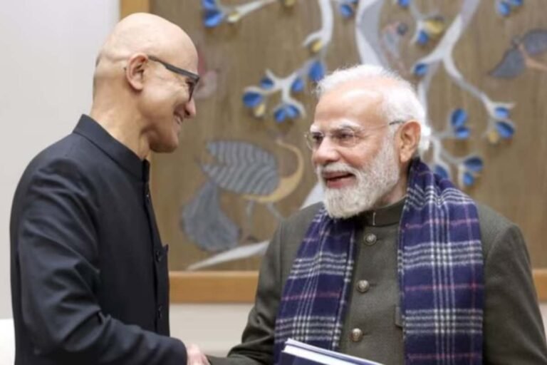 Microsoft Invest 1.5 lakh crore in india AI