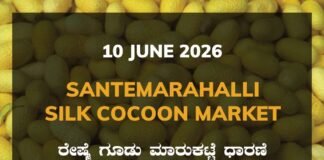 Santemarahalli Silk Cocoon Market – 10 June 2026 Santemarahalli Silk Cocoon Market – 10 June 2026