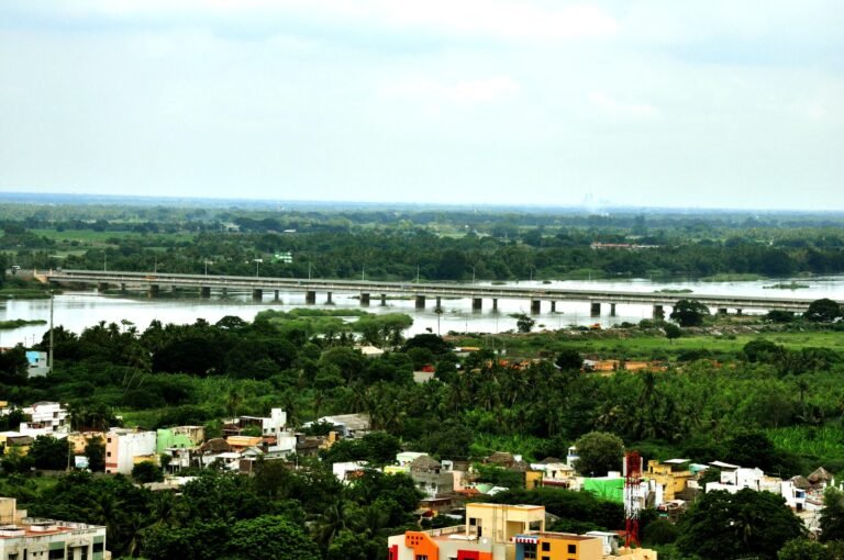 Cauvery river in Karnataka