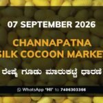 Channapatna Silk Cocoon Market Rates – 7 September 2026