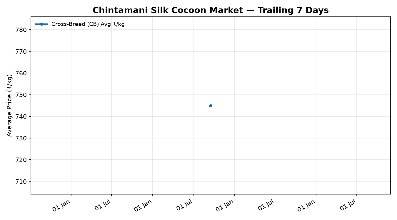 Chintamani Silk Cocoon Price Trend
